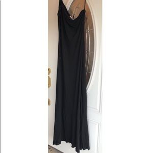 Black Calvin Klein maxi dress